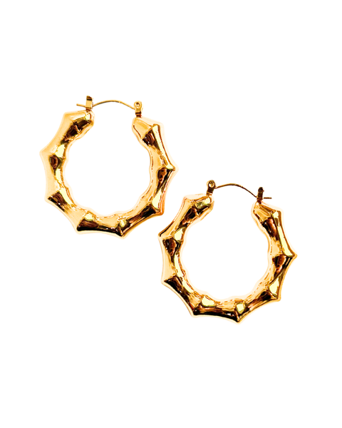 Gold Waterproof Earrings - Hux