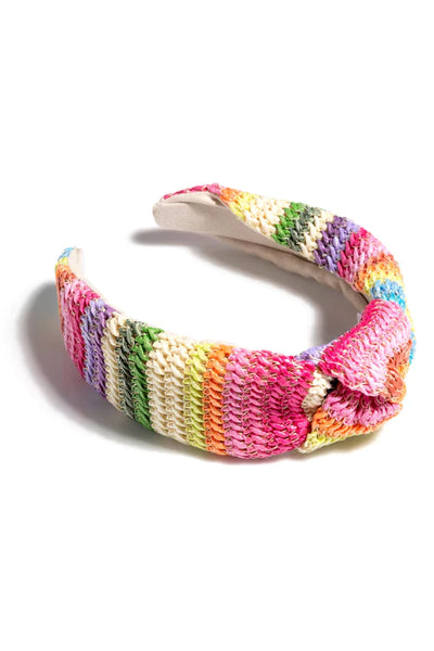 Rainbow Knotted Headband
