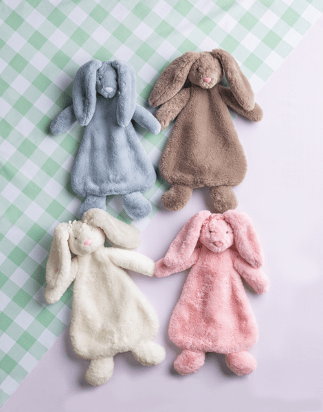 Bunny Plush Woobie (Assorted Colors)