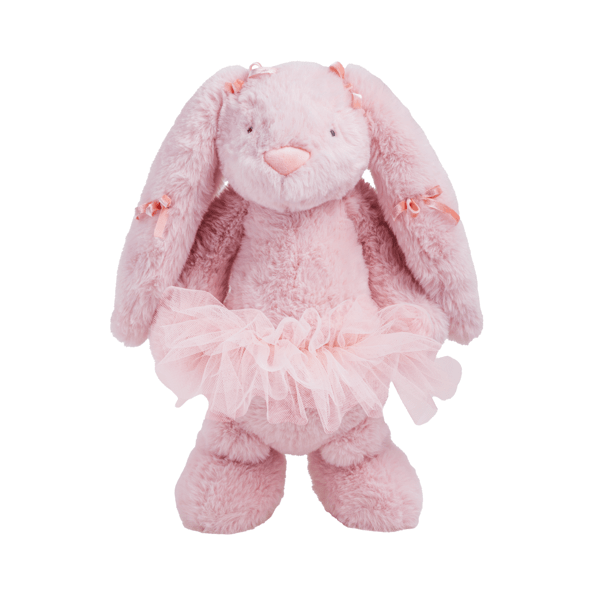 Hazel the Pink Bow Bunny Plush Pal
