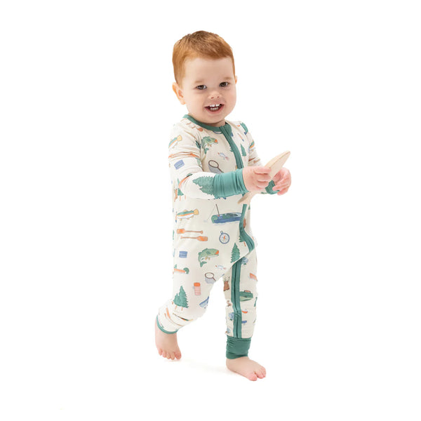 Fishing Things 2 Way Zipper Romper