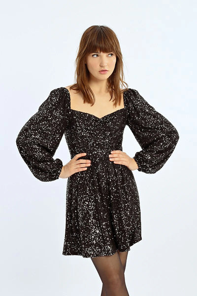 Clara Sequin Dress