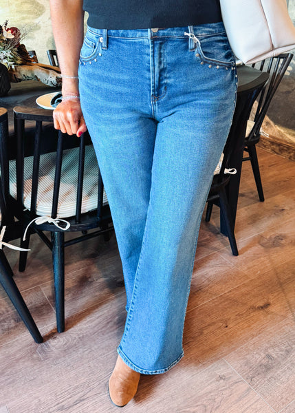 Micah Jeans in Slate