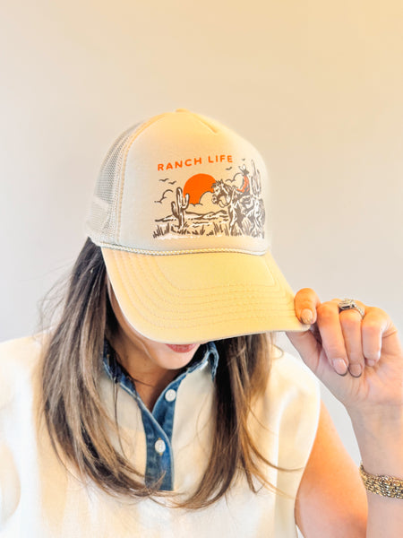 Ranch Life Trucker Hat