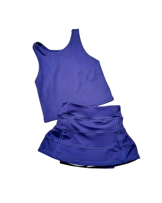 Navy Tennis Skort