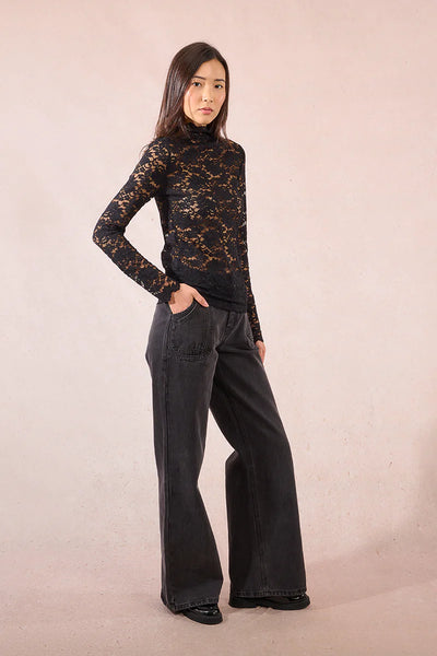 Vicki Knitted Lace Undersweater