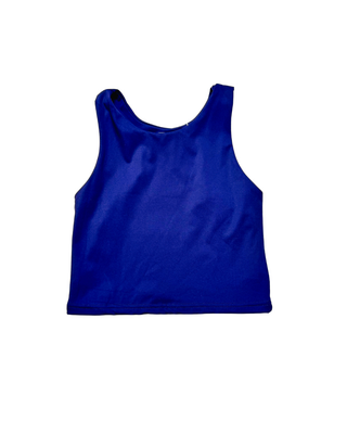 Navy Razorback Top