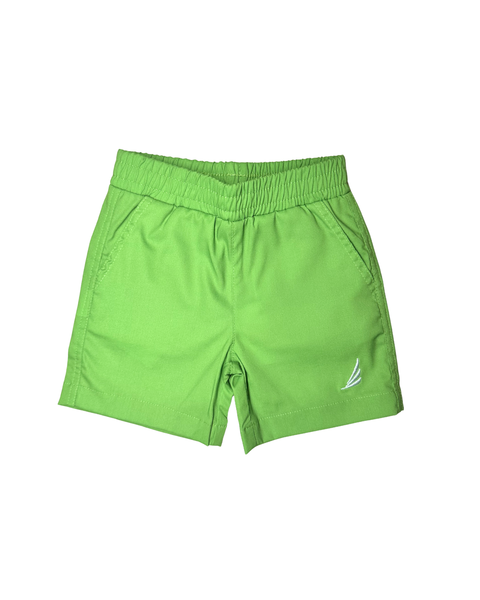 River Solid Green Performance Shorts