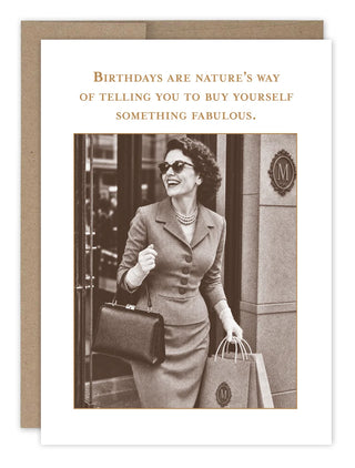 Nature’s Way Birthday Card