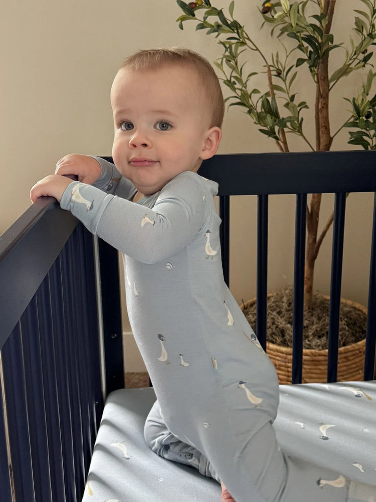 Baseball Goose Bamboo Convertible Pajama