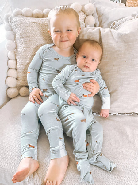 Woof Bamboo Convertible Pajama