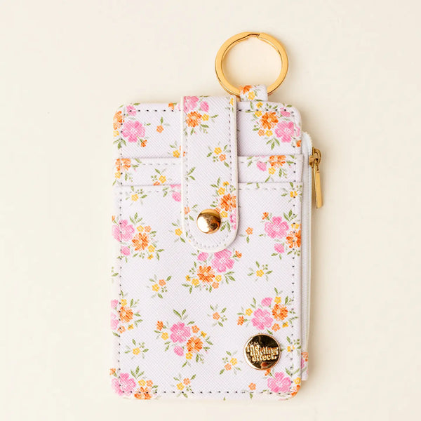 Keychain Wallet-Endless Daydream Cream