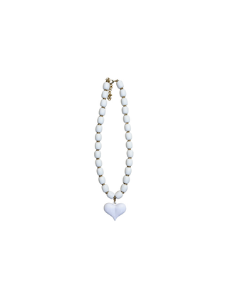 Single Heart Necklace (in Assorted Colors)