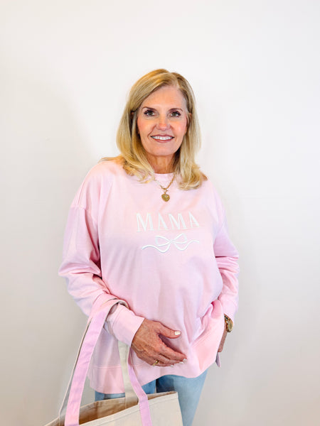 Mama Sweatshirt (Pink or White)