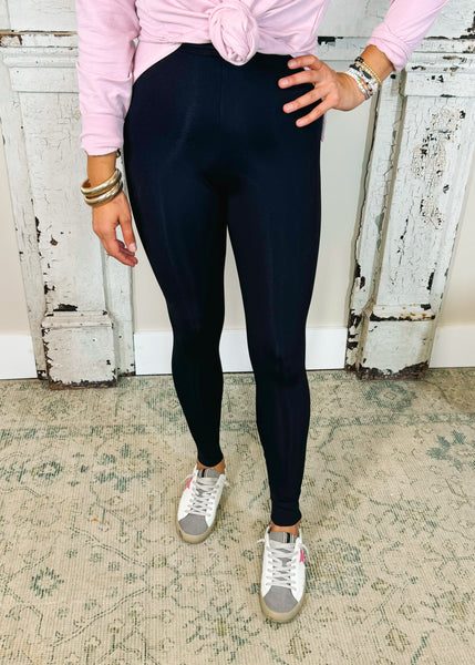 Neoprene Legging in Black