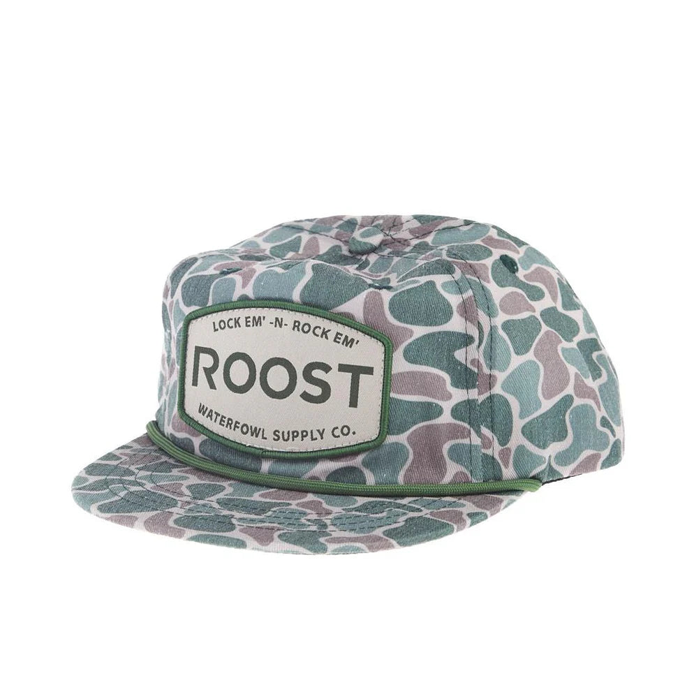 Roost Old School Camo Patch