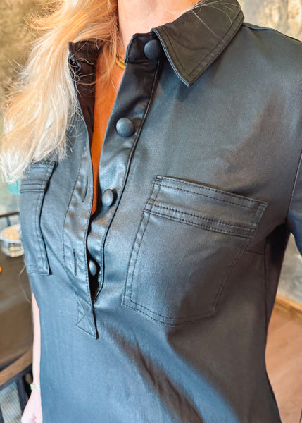 Tatiana Coated Dress