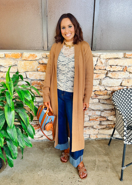 Taylor Cardigan in Macchiato