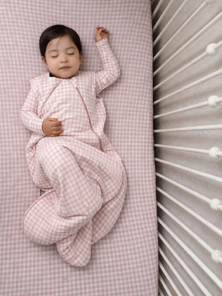 Pink Gingham Sleep Sack 1.0 TOG
