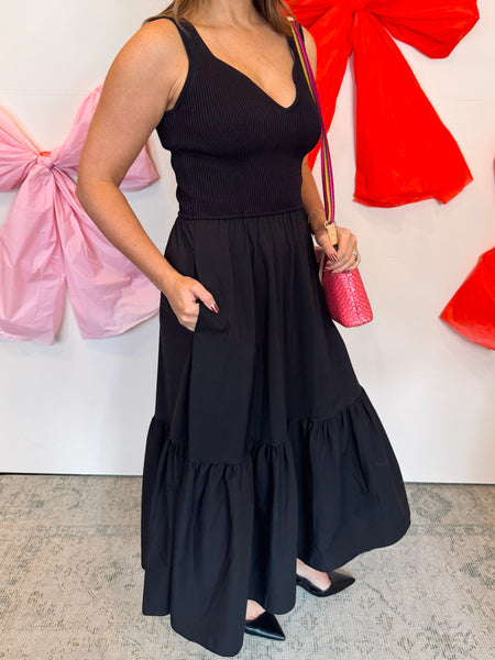 The Perfect Black Midi