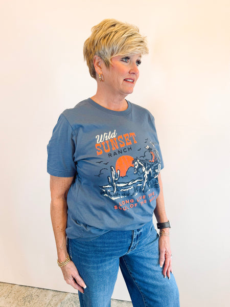 Wild Sunset Ranch Shirt