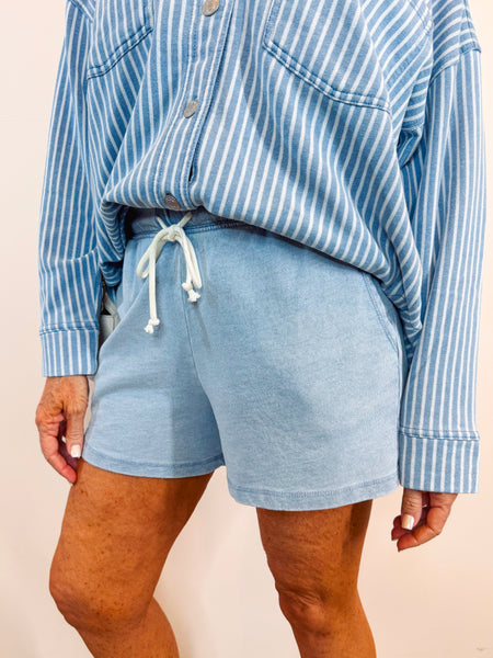 Hunter Knit Denim Short
