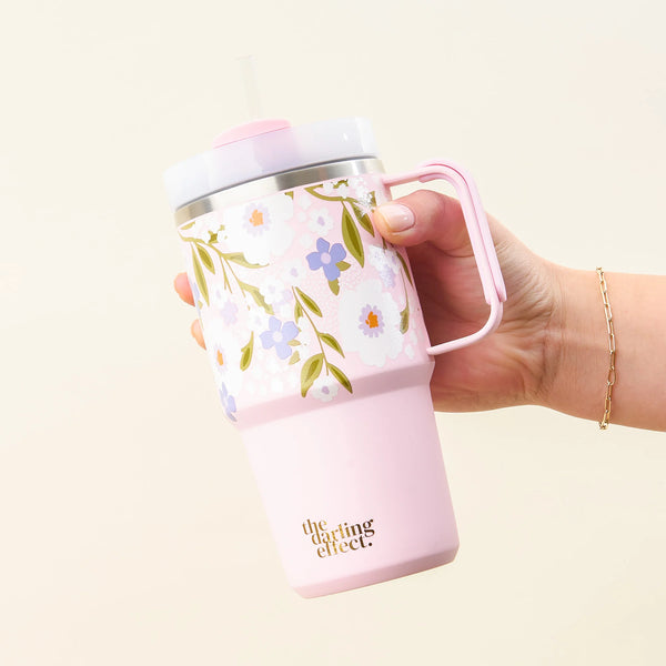 20oz Mini On-The-Go- Floral Haven
