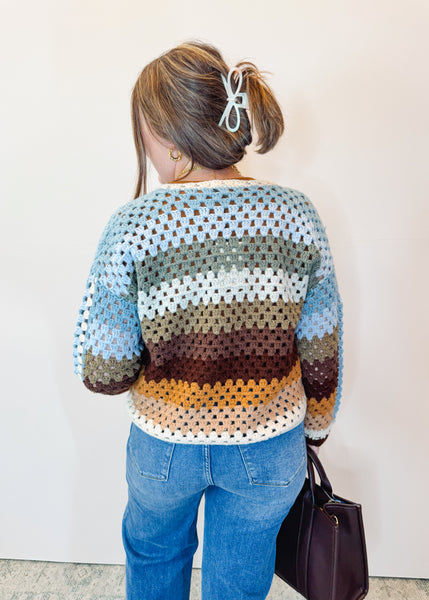Terri Multi-colored Cardigan