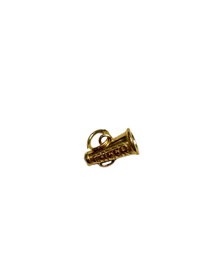 Gold Cheer Charm