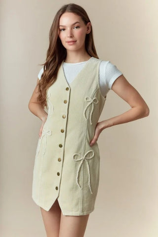 Bow Mini Dress