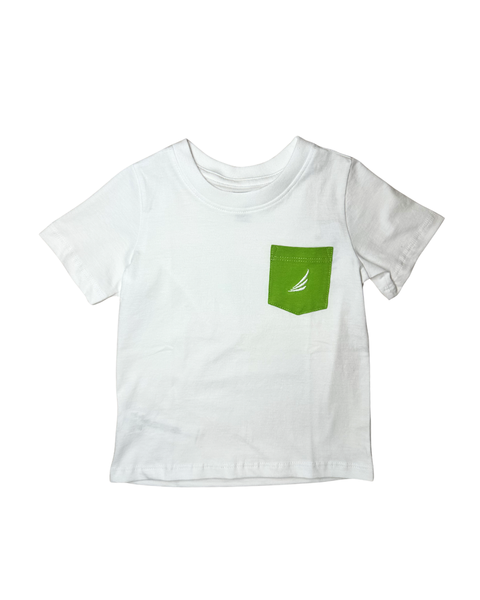Later Gator Asher Graphic Pocket Tee in White