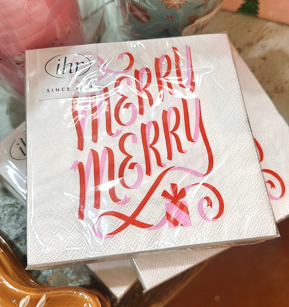 Merry Merry Cocktail Napkin