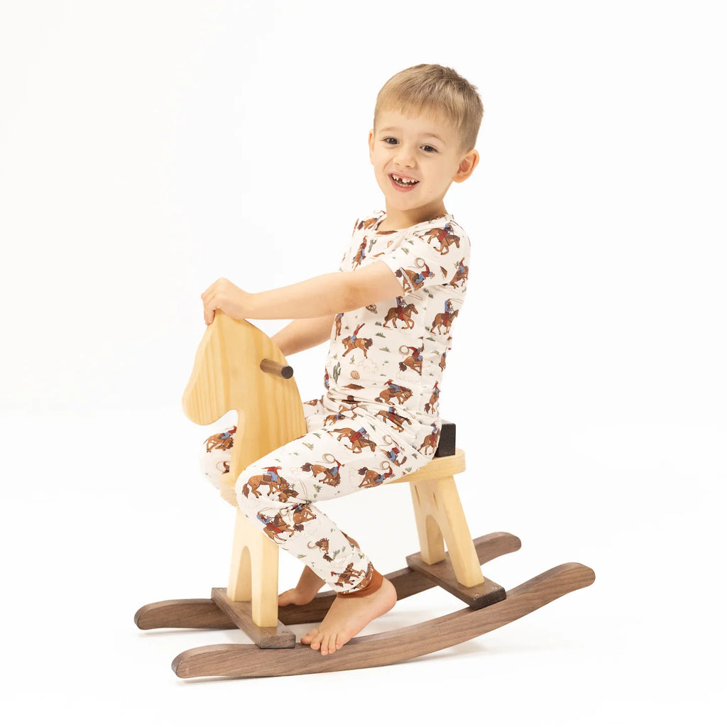 Buckaroo Western - Short Sleeve Loungewear Set