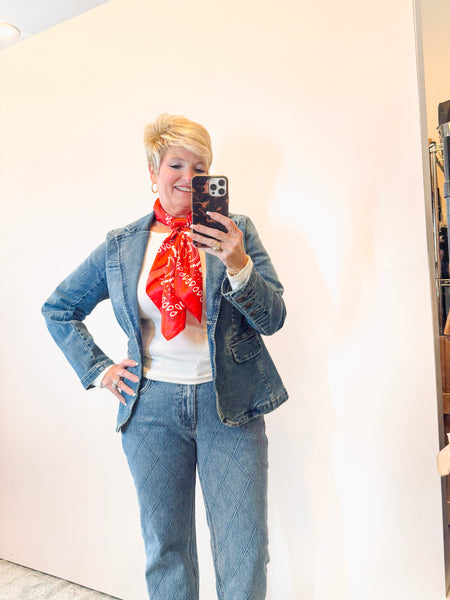 Minah Blazer in Santos