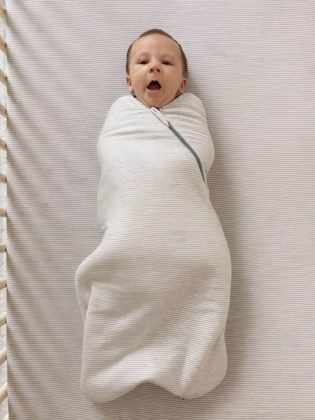 Blue Stripes Swaddle Sleep Sack (Newborn-3M) 1.0 TOG