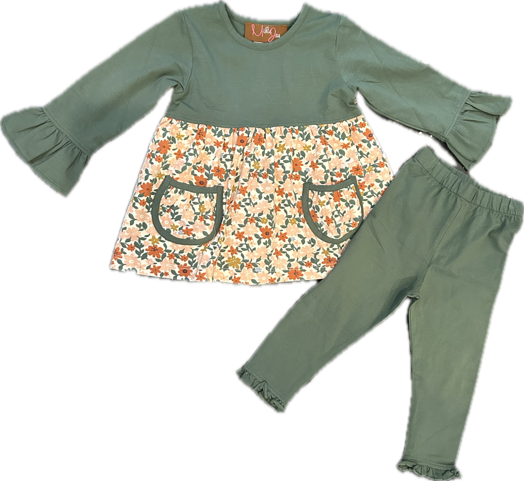 Girls Woodland Wishes Pant Set