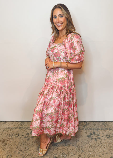 Garden Trellis Daisy Dress