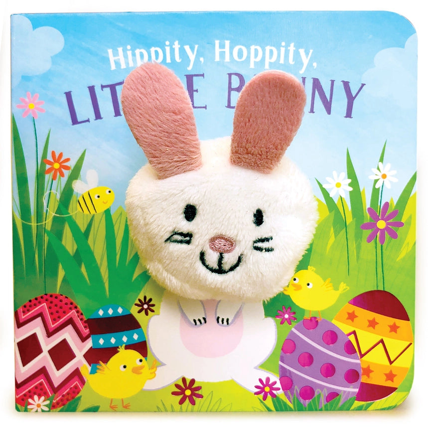 Hippity Hoppity Little Bunny Finger Puppet Board Book