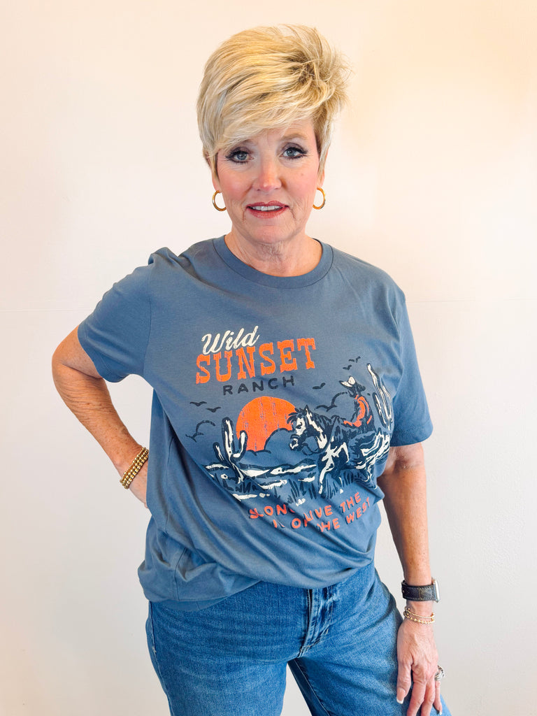 Wild Sunset Ranch Shirt
