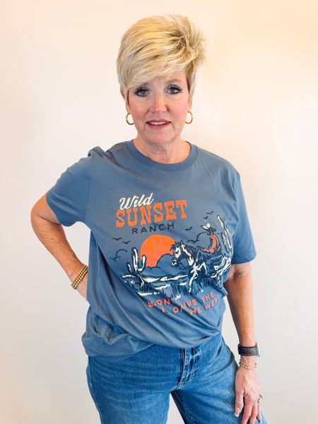 Wild Sunset Ranch Shirt