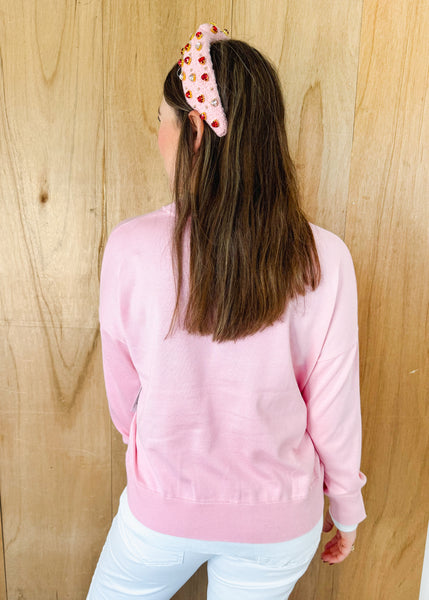 Claire Sweater in Pink