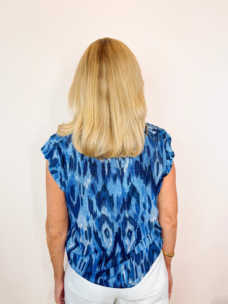 LADIES WOVEN TOP