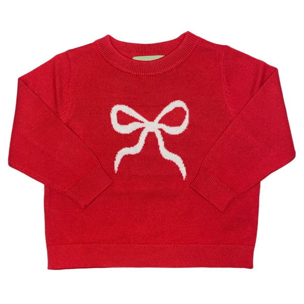 Red Bow Sweater