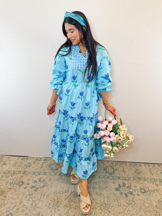 Tulip Bloom Coconut Cafe Dress