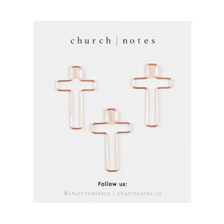 Cross Paper Clips