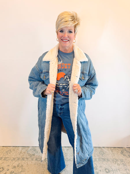 Dallas Jacket in Pool Wave