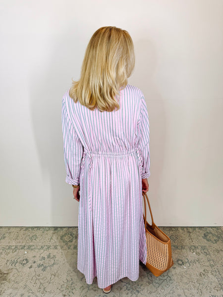 Preppy Kaftan in Pink