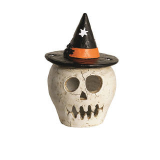 Skull Paper Mache Lantern