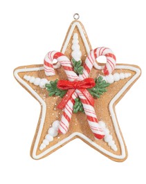 5" HOLIDAY GINGERBREAD ORNAMENT