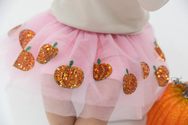 Halloween Pumpkin tutu Skirt